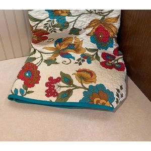 Brightly Colored Boho Throw